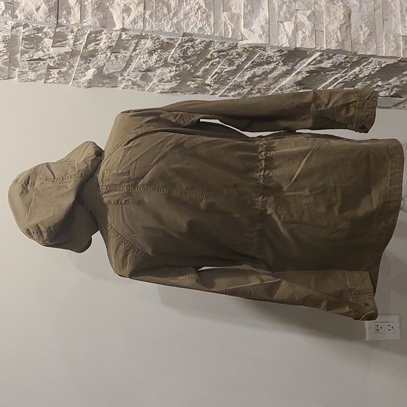 Roots green cargo style hooded jacket - Picture 4 of 7